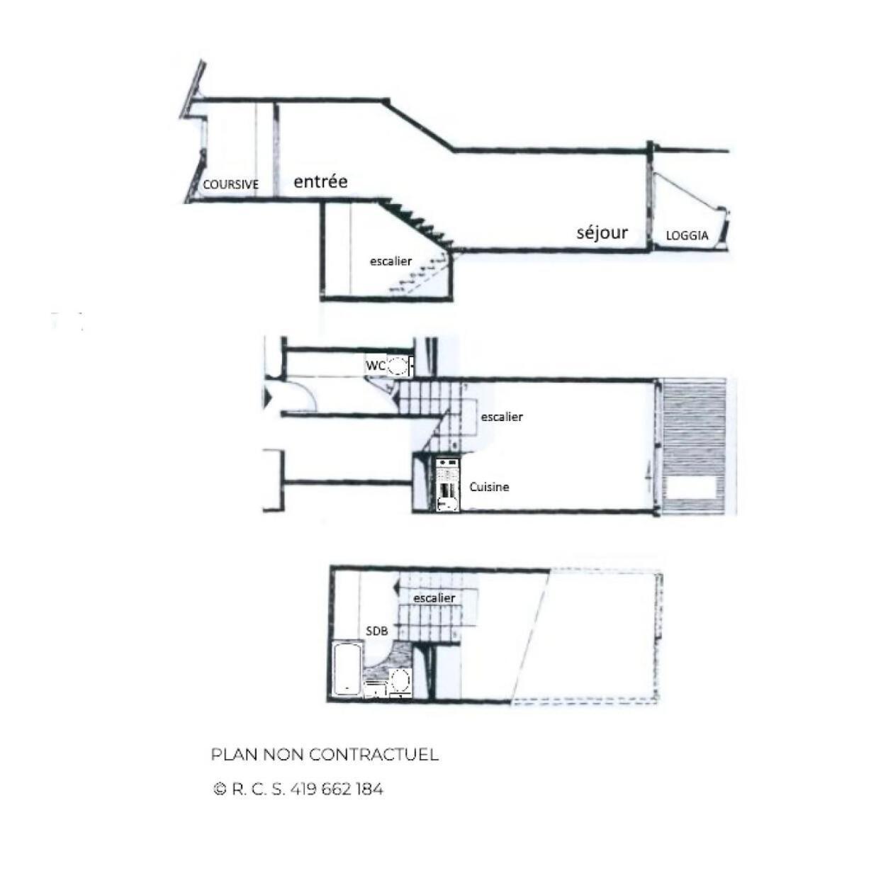 Résidence Cote Brune - Studio pour 4 Personnes 114 Saint-Martin-de-Belleville Exterior foto